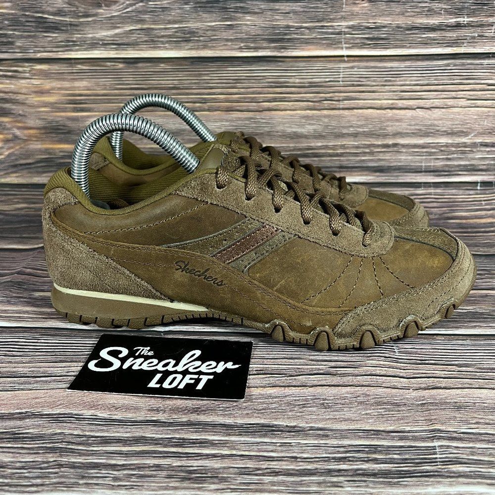Skechers Women's Relaxed‎ Fit Memory Foam Brown Shoes